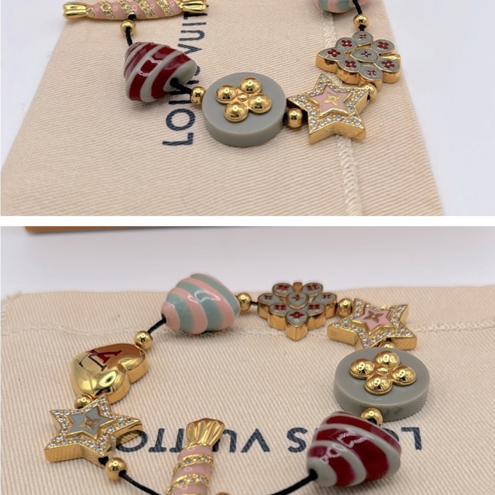 Louis Vuitton Gold-tone Louis Vuitton Tutti Sweety flex bracelet 🔥🔥 - Picture 6 of 9